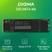 Накопитель SSD Digma PCIe 4.0 x4 512GB DGSM4512GM63T Meta M6 M.2 2280