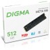 Накопитель SSD Digma PCIe 4.0 x4 512GB DGSM4512GM63T Meta M6 M.2 2280