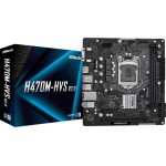 Материнская плата Asrock H470M-HVS R2.0 Soc-1200 Intel H470 2xDDR4 mATX AC`97 8ch(7.1) GbLAN+VGA+HDMI