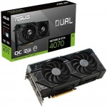 Видеокарта Asus PCI-E 4.0 DUAL-RTX4070-O12G NVIDIA GeForce RTX 4070 12Gb 192bit GDDR6X 2520/21000 HDMIx1 DPx3 HDCP Ret