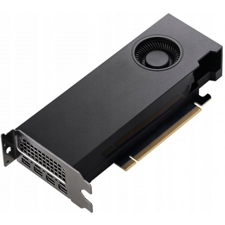 Видеокарта PNY PCI-E 4.0 VCNRTXA2000-12GB-SB NVIDIA RTX A2000 12Gb 192bit GDDR6 mDPx4 Ret low profile