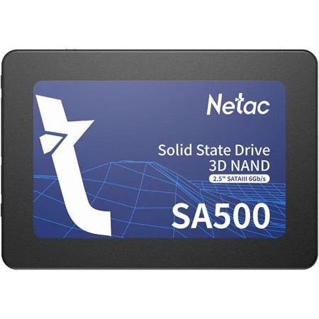 Накопитель SSD Netac SATA-III 2TB NT01SA500-2T0-S3X SA500 2.5"