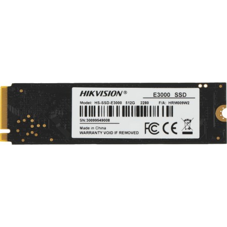 Накопитель SSD Hikvision PCIe 3.0 x4 512GB HS-SSD-E3000/512G HS-SSD-E3000/512G Hiksemi E3000 M.2 2280