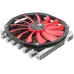Устройство охлаждения(кулер) Thermalright AXP-200-R Soc-AM5/AM4/1151/1200/2066/1700 черный/красный 4-pin 30.6dB Al 180W 475gr Ret