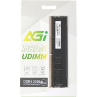 Память DDR4 8Gb 2666MHz AGi AGI266608UD138 UD138 RTL PC4-21300 DIMM 288-pin 1.2В Ret