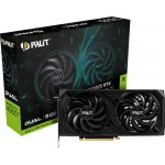 Видеокарта Palit PCI-E 4.0 RTX4060TI DUAL NVIDIA GeForce RTX 4060TI 8Gb 128bit GDDR6 2310/18000 HDMIx1 DPx3 HDCP Ret