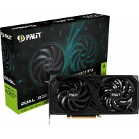 Видеокарта Palit PCI-E 4.0 RTX4060TI DUAL NVIDIA GeForce RTX 4060TI 8Gb 128bit GDDR6 2310/18000 HDMIx1 DPx3 HDCP Ret