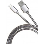 Кабель Premier 5-933M2 1.0S USB (m)-USB Type-C (m) 1м серебристый пакет