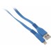 Кабель Premier 6-703RL45 2.0BL USB (m)-Lightning (m) 2м синий пакет