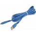 Кабель Premier 6-703RL45 2.0BL USB (m)-Lightning (m) 2м синий пакет