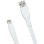 Кабель Premier 6-703RL45 2.0W USB (m)-Lightning (m) 2м белый пакет