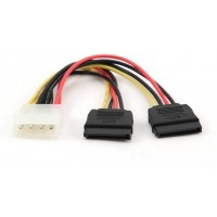 Кабель Premier 6-096-SATA-PSY Molex 8981 SATA SATA 0.15м (пакет)