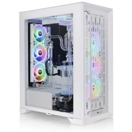 Корпус Thermaltake CTE T500 TG ARGB белый без БП ATX 11x120mm 8x140mm 2xUSB3.0 audio bott PSU