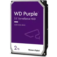 Жесткий диск WD SATA-III 2TB WD23PURZ Surveillance Purple (5400rpm) 64Mb 3.5"