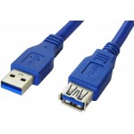 Кабель-удлинитель Premier 5-905 USB 3.0 A(m) USB 3.0 A(f) 1.8м (5-905(3,0)-1.8(BL)) синий (пакет)