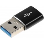 Адаптер Premier 6-071-3 USB 3.0 A(m) USB Type-C (f) черный (пакет)