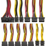 Блок питания Exegate ATX 500W 500NPX (20+4pin) PPFC 120mm fan 5xSATA