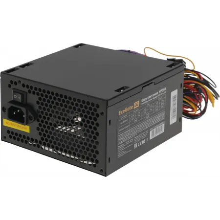 Блок питания Exegate ATX 550W XP550 (20+4pin) PPFC 120mm fan 3xSATA