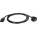 Кабель Premier 5-280L IEC C13 Евровилка угловой 1.8м (5-280L(0.5) 1.8) черный (Bulk)