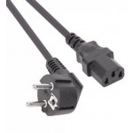 Кабель Premier 5-280 IEC C13 Евровилка угловой 10м (5-280(1.0) 10.0) черный (Bulk)
