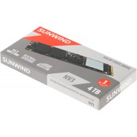 Накопитель SSD SunWind PCIe 3.0 x4 4TB SWSSD004TN3 NV3 M.2 2280