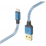 Кабель Hama H-201553 00201553 USB (m)-Lightning (m) 1.5м синий