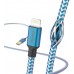 Кабель Hama H-201553 00201553 USB (m)-Lightning (m) 1.5м синий