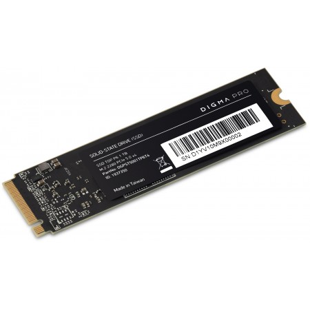 Накопитель SSD Digma Pro PCIe 5.0 x4 1000GB DGPST5001TP6T4 Top P6 M.2 2280