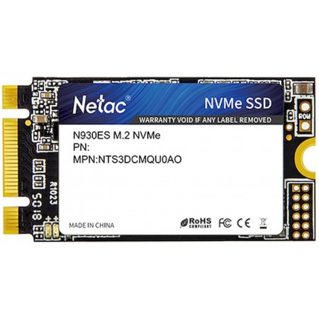 Накопитель SSD Netac PCIe 3.0 x2 128GB NT01N930ES-128G-E2X N930ES M.2 2242