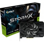 Видеокарта Palit PCI-E 4.0 RTX4060 STORMX NVIDIA GeForce RTX 4060 8Gb 128bit GDDR6 1830/17000 HDMIx1 DPx3 HDCP Ret