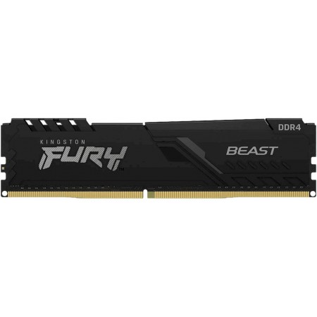 Память DDR4 8GB 3200MHz Kingston KF432C16BB/8-SP Fury Beast RTL Gaming PC4-25600 CL16 DIMM 288-pin 1.35В Intel single rank с радиатором Ret
