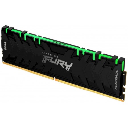 Память DDR4 16GB 3200MHz Kingston KF432C16RB1A/16 Fury Renegade RGB RTL Gaming PC4-25600 CL16 DIMM 288-pin 1.35В Intel dual rank с радиатором Ret