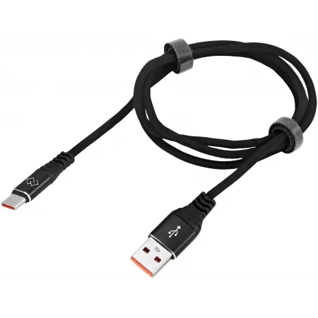 Кабель Digma DG-USBA-С-1M-27W USB (m)-USB Type-C (m) 1м черный