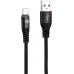 Кабель Digma DG-USBA-С-2M-27W USB (m)-USB Type-C (m) 2м черный