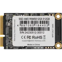 Накопитель SSD AMD SATA 512GB R5MS512G5 Radeon R5 mSATA