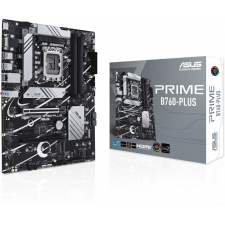 Материнская плата Asus PRIME B760-PLUS Soc-1700 Intel B760 4xDDR5 ATX AC`97 8ch(7.1) 2.5Gg RAID+VGA+HDMI+DP