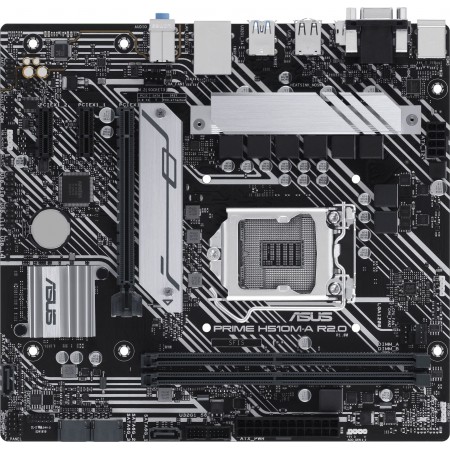 Материнская плата Asus PRIME H510M-A R2.0 Soc-1200 Intel H470 2xDDR4 mATX AC`97 8ch(7.1) GbLAN+VGA+HDMI+DP