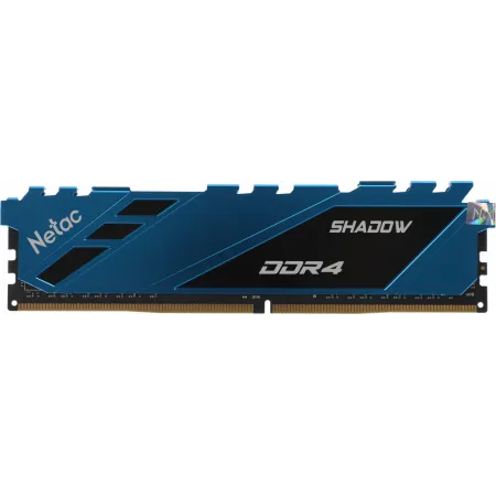Память DDR4 8GB 3600MHz Netac NTSDD4P36SP-08B Shadow RTL Gaming PC4-28800 CL18 DIMM 288-pin 1.35В Intel с радиатором Ret