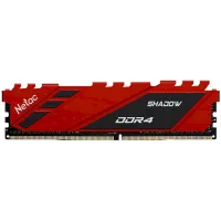 Память DDR4 8GB 3600MHz Netac NTSDD4P36SP-08R Shadow RTL Gaming PC4-28800 CL18 DIMM 288-pin 1.35В Intel с радиатором Ret