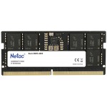 Память DDR5 8GB 4800MHz Netac NTBSD5N48SP-08 Basic RTL Gaming PC5-38400 CL40 SO-DIMM 262-pin 1.1В original Intel Ret