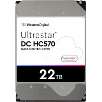 Жесткий диск WD SAS 3.0 22TB 0F48052 WUH722222AL5204 Server Ultrastar DC HC570 512E (7200rpm) 512Mb 3.5"