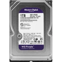 Жесткий диск WD SATA-III 1TB WD11PURZ Surveillance Purple (5400rpm) 64Mb 3.5"