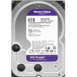 Жесткий диск WD SATA-III 6TB WD64PURZ Surveillance Purple (5400rpm) 256Mb 3.5"