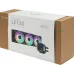 Система водяного охлаждения Deepcool LE720 ARGB Soc-AM5/AM4/1151/1200/1700 черный 4-pin 19-33dB Al 250W 1570gr Ret (R-LE720-BKAMMN-G-1)