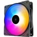 Вентилятор для корпуса Deepcool RF120 FS RGB 120х120x25 черный 4-pin 27дБ (DP-FLED3-RF120-FS) Ret