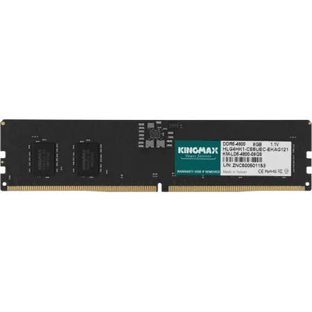 Память DDR5 8GB 4800MHz Kingmax KM-LD5-4800-8GS RTL PC5-38400 CL40 DIMM 288-pin 1.1В single rank Ret