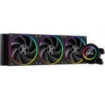 Система водяного охлаждения ID-Cooling SL360 ARGB Soc-AM5/AM4/1151/1200/2066/1700 черный 4-pin 14-30dB Al+Cu LCD 350W Ret