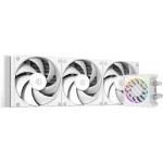 Система водяного охлаждения ID-Cooling Dashflow 360 XT Lite ARGB Soc-AM5/AM4/1151/1200/2066/1700 белый 4-pin 16-34dB Al+Cu 350W Ret (DASHFLOW 360 XT LITE WHITE)