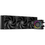 Система водяного охлаждения ID-Cooling Dashflow 360 XT Lite ARGB Soc-AM5/AM4/1151/1200/2066/1700 черный 4-pin 16-34dB Al+Cu 350W Ret