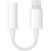 Переходник Apple A1749 MMX62FE/A Jack 3.5 (f)-Lightning (m) 0.1м белый